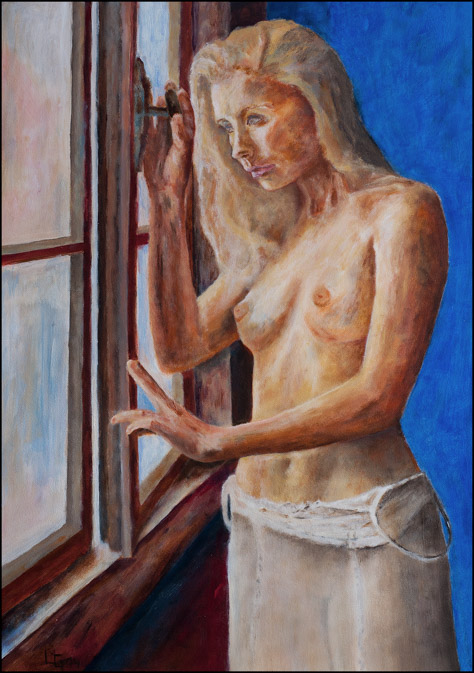 Am Fenster