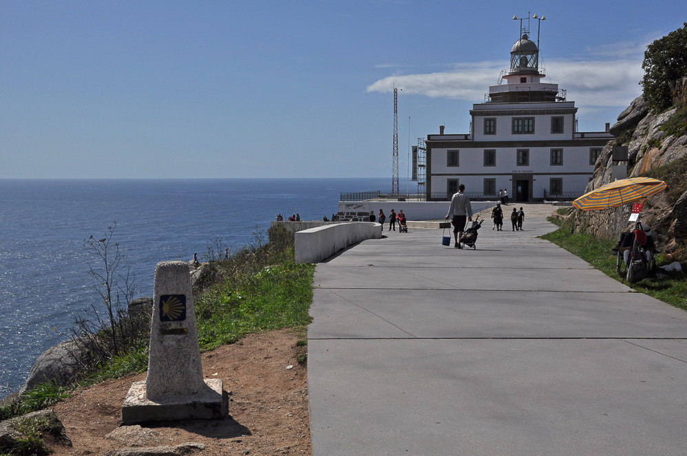 Faro de Fisterra - km 0 des Jacobsweges