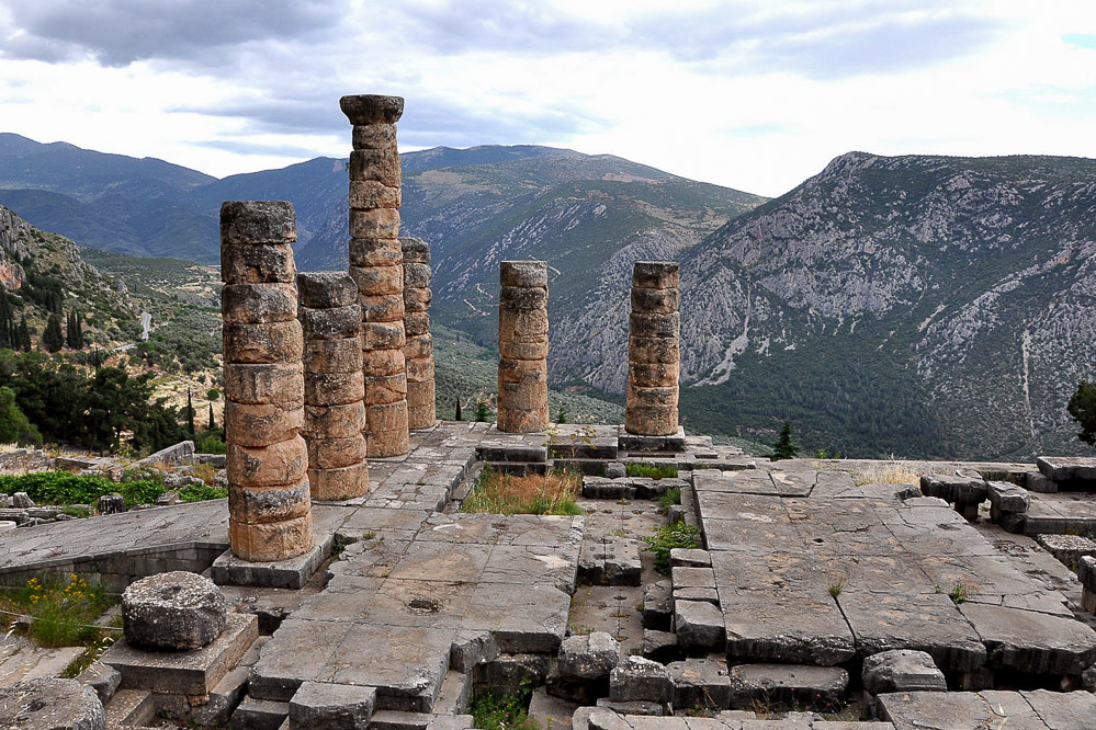 Apollontempel in Delphi