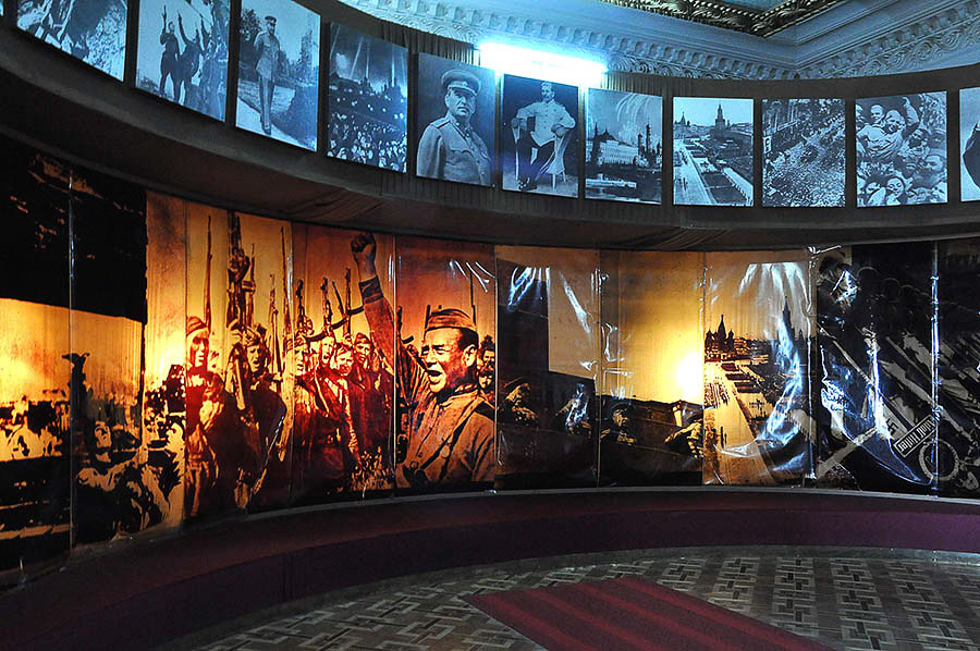Stalin Museum - er wird wohl noch von einigen sehr verehrt.