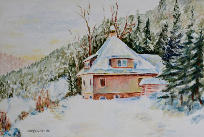 Jagdhaus Gabel Winter